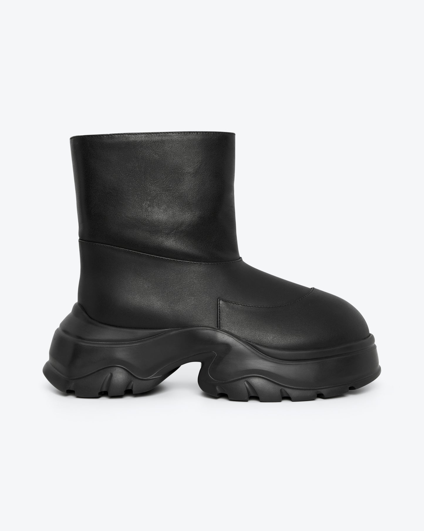 CHUNKY LEATHER BOOTS