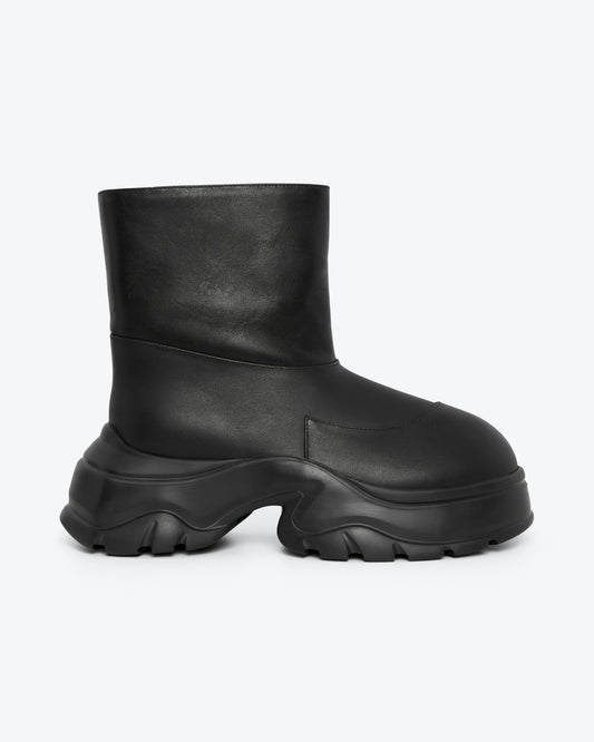 CHUNKY LEATHER BOOTS